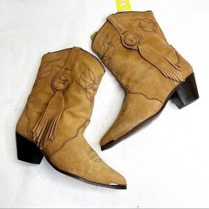Oak Tree Farms | Sasha Booties in Nubuck